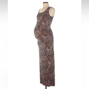 Isabella Oliver Animal Print Maxi Dress